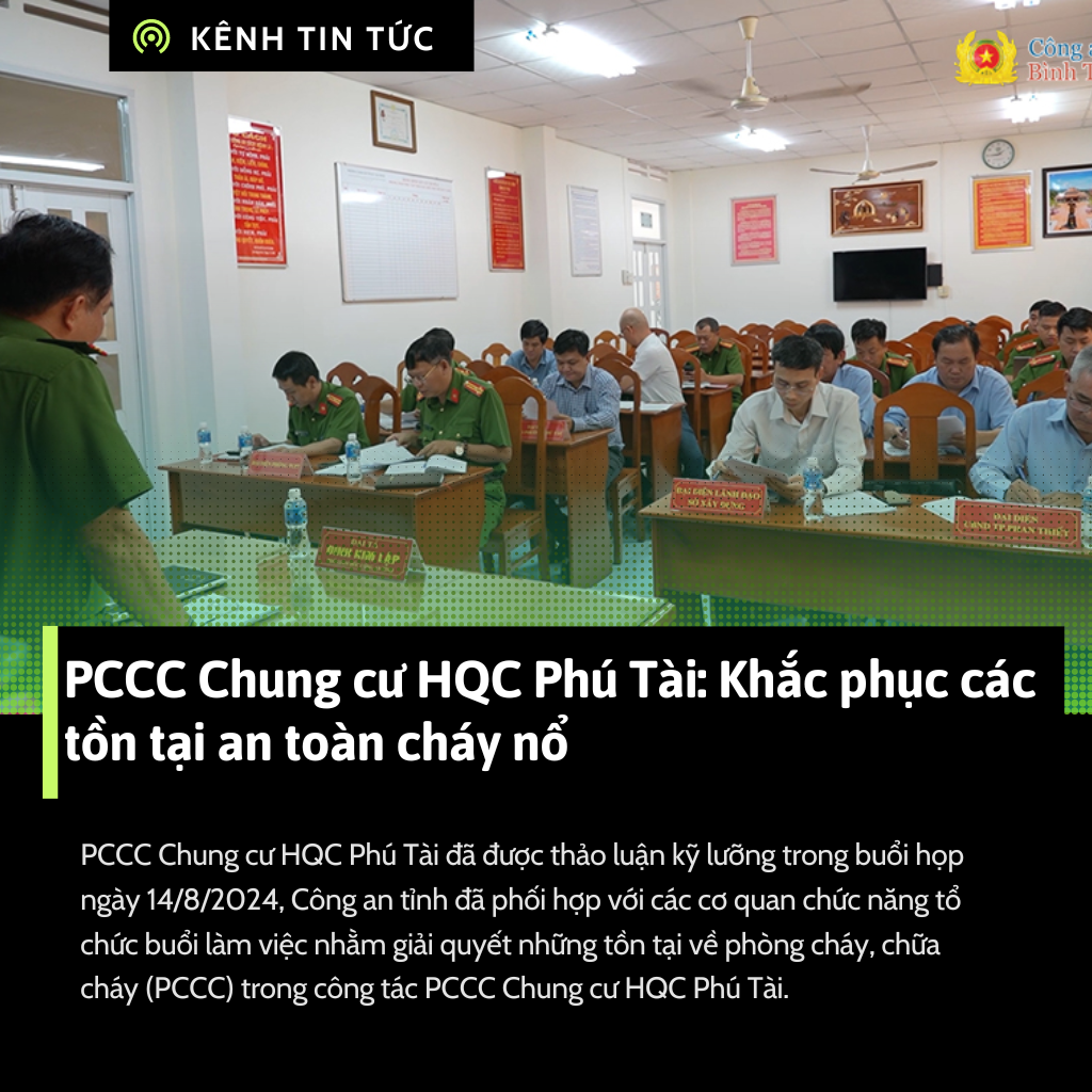 PCCC Chung cư HQC Phú Tài